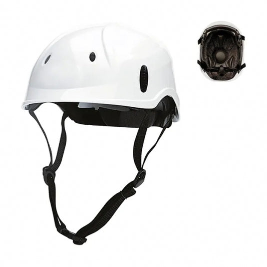 CASQUE ALPINISTE EN ABS AVEC RÉGLAGE DES ROUES