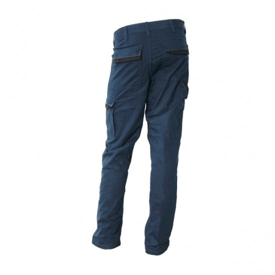 PANTALON BICOLORE 100% COTON 240G/M²