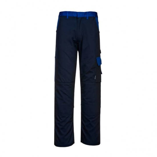 PANTALON BICOLORE 65% POLYESTER/35% COTON 300G