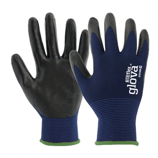 GANTS POLYESTER ENDUIT NITRILE NOIR