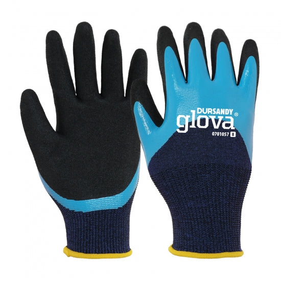 GANTS POLYESTER/SPANDEX DOUBLE ENDUCTION MOUSSE NITRILE