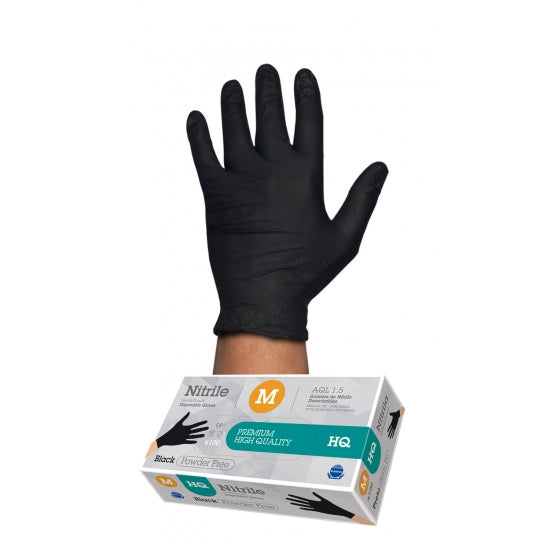 BOÎTE DE 100 GANTS EN NITRILE NON POUDRÉS