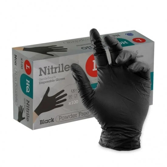 BOÎTE DE 100 GANTS EN NITRILE NON POUDRÉS