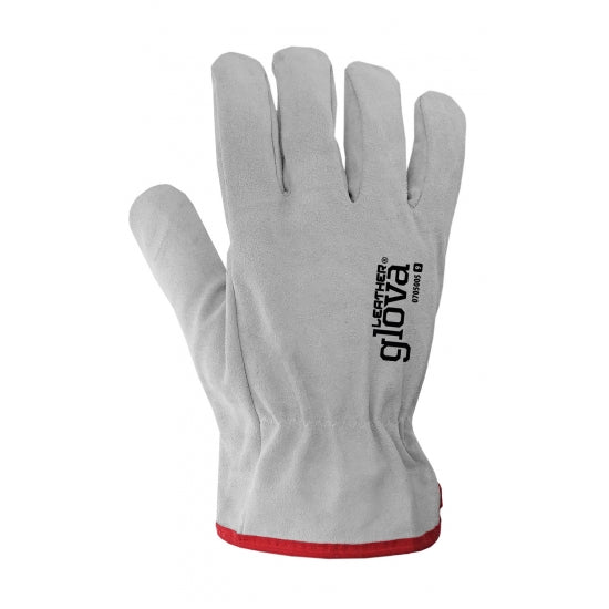 GANTS DE CHEF CUIR GRIS