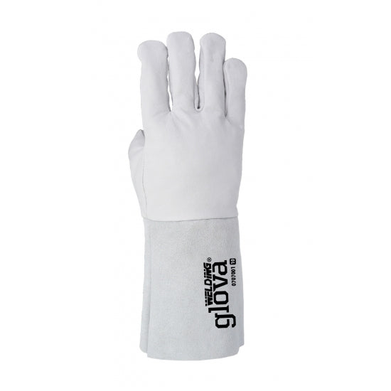 GANTS DE SOUDEUR MIXTE CHÈVRE GRIS 35 CM