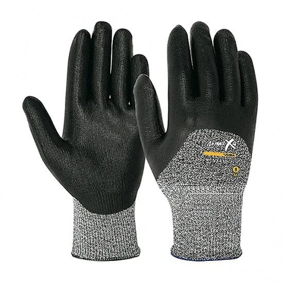 GANTS EN NYLON/FIBRE DE VERRE AVEC REVÊTEMENT PU/NITRILE