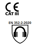 BOUCHON D'OREILLE DÉTECTABLE AVEC CORDON SNR 30 DB