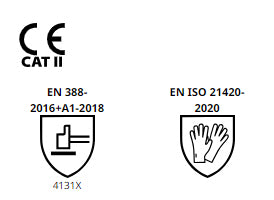 GANTS EN NYLON/ÉLASTHANNE AVEC REVÊTEMENT EN MOUSSE DE NITRILE